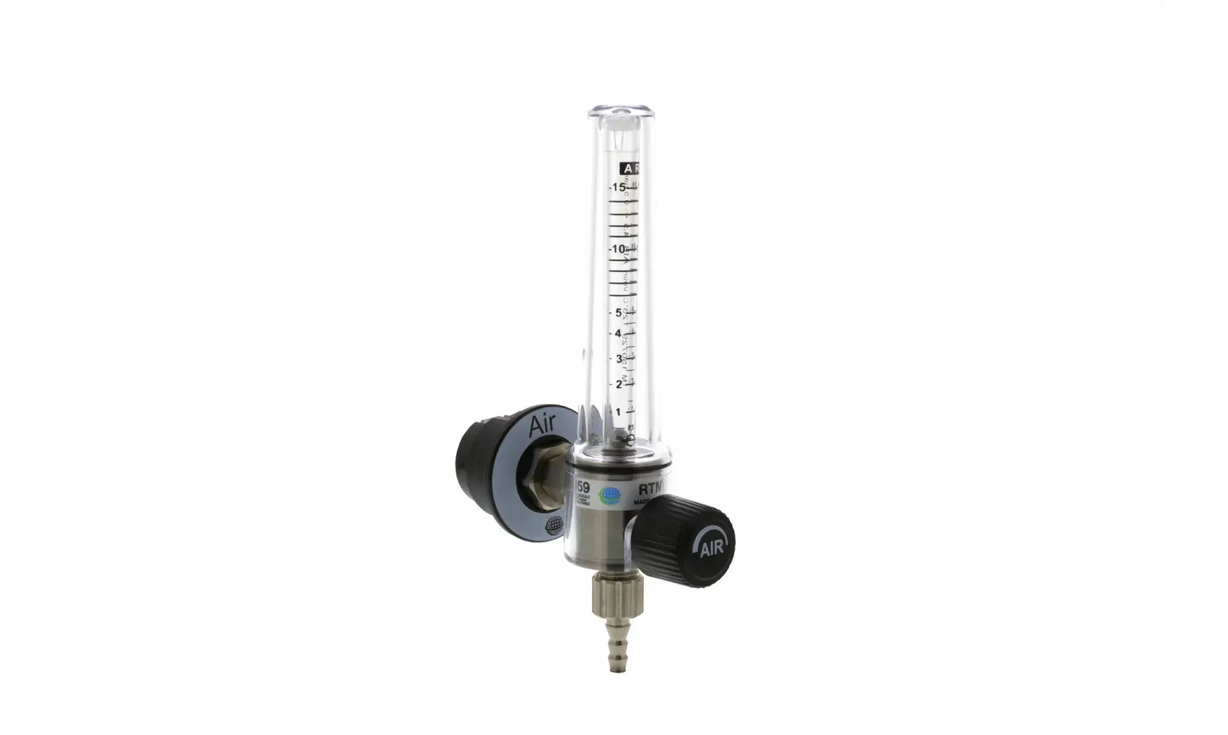 DEBIMETRE BARBOTEUR MURAL POUR OXYGÈNE AVEC HUMIDIFICATEUR – Image 4
