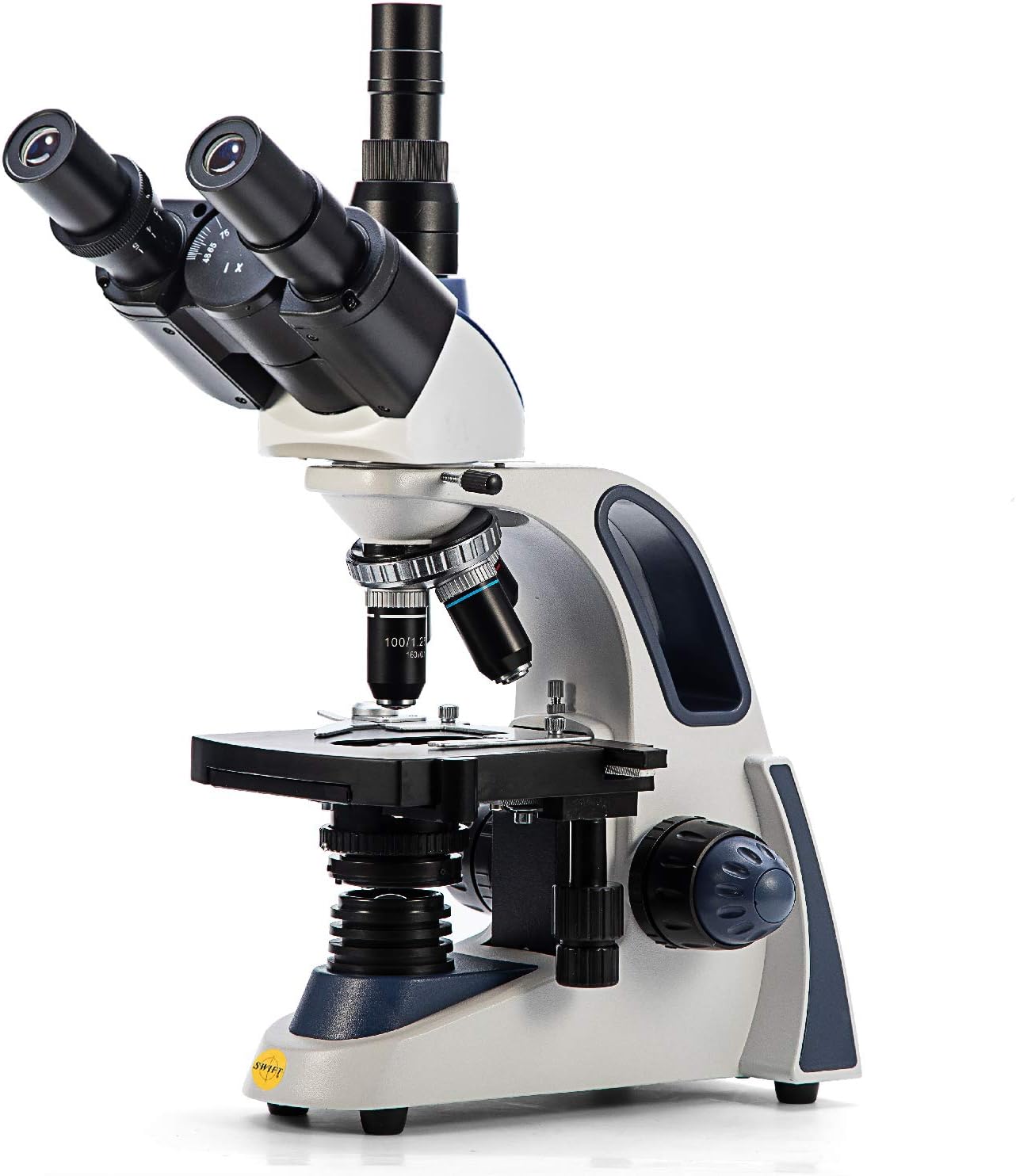 MICROSCOPE TRINOCULAIRE SW380T AVEC CAMERA 40X-2500X – Image 3