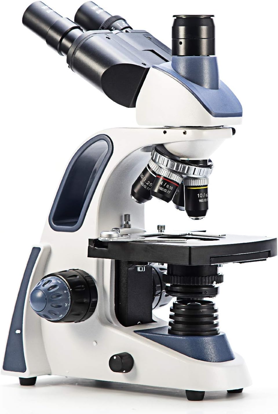MICROSCOPE TRINOCULAIRE SW380T AVEC CAMERA 40X-2500X – Image 2