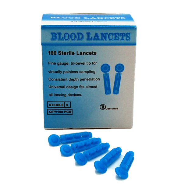 LANCETTES DE GLYCEMIE BOITE DE 100 – Image 3