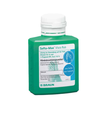 SOLUTION ANTISEPTIQUE POUR MAINS 100ML SOFTA-MAN VISCORUB