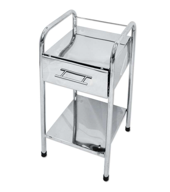 TABLE DE CHEVET EN INOX