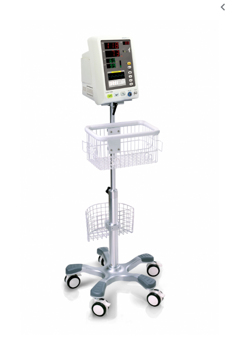 MONITEUR MULTIPARAMETRIQUE SUR PIEDS A ROULETTES – Image 5
