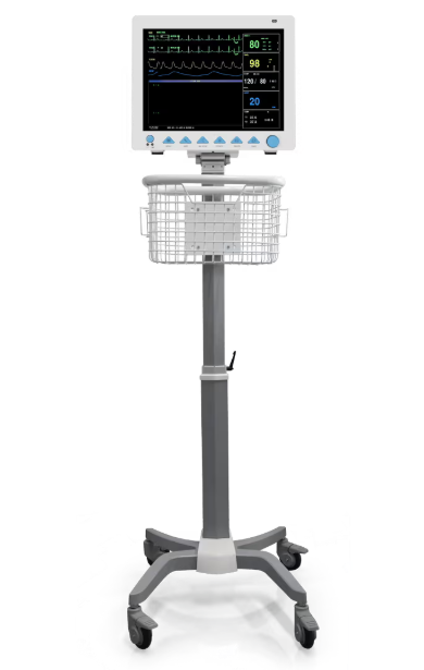 MONITEUR MULTIPARAMETRIQUE SUR PIEDS A ROULETTES – Image 6