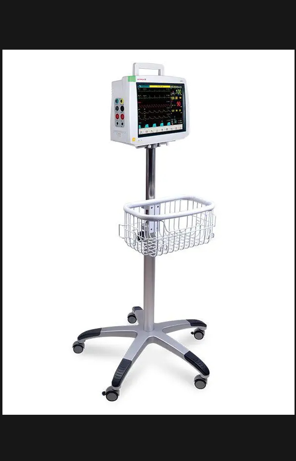 MONITEUR MULTIPARAMETRIQUE SUR PIEDS A ROULETTES – Image 7