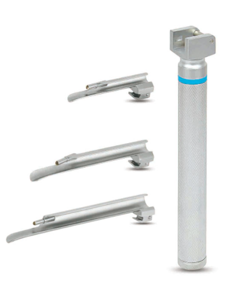 COFFRET LARYNGOSCOPE MILLER 3 OU 4 LAMES N + MANCHE – Image 2