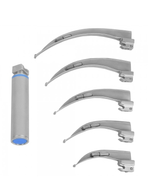 COFFRET LARYNGOSCOPE MILLER 3 OU 4 LAMES N + MANCHE – Image 4