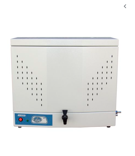 DISTILLATEUR D’EAU 8 L/H AVEC RÉSERVOIR POUR LABORATOIRE