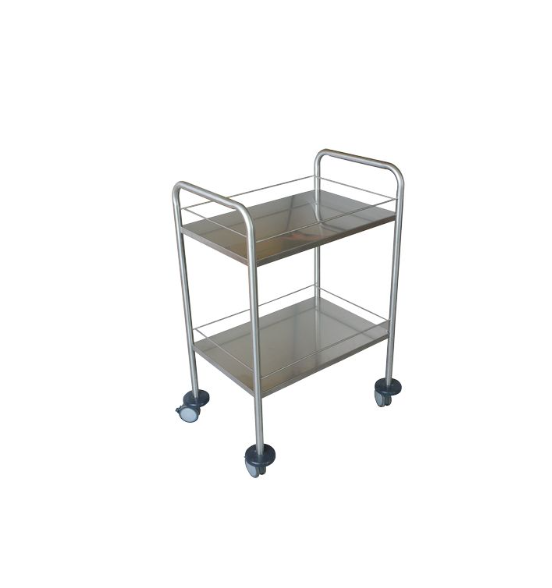 CHARIOT DE SOINS GUERIDON DEUX ETAGES – Image 3