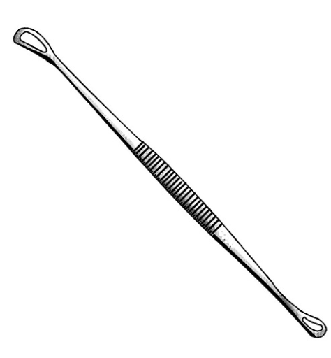 CURETTE DOUBLE DE BLAKE