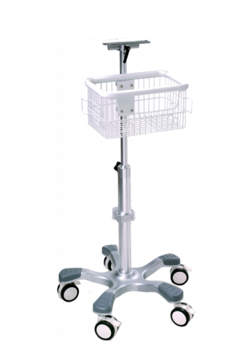 CHARIOT A ROULETTES POUR MONITEUR MULTIPARAMETRIQUE – Image 2