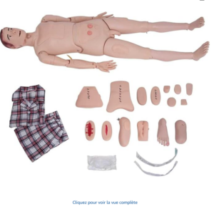 MANNEQUIN DE SOINS CORPS ENTIER