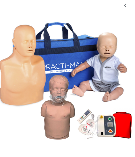 PACK DE 3 MANNEQUINS DE FORMATION RCP – Image 2