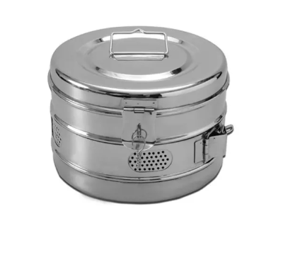 TAMBOUR DE STERILISATION EN INOX – Image 2