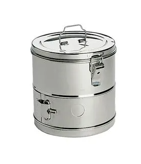 TAMBOUR DE STERILISATION EN INOX – Image 4