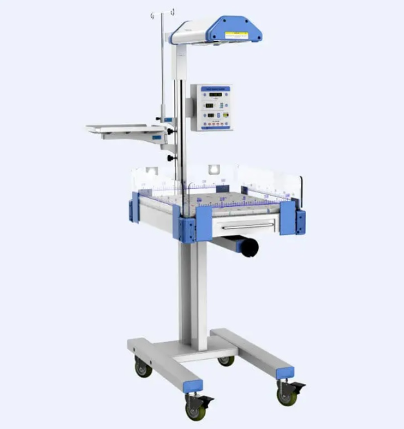 TABLE DE REANIMATION NEONATALE AVEC RADIANT CHAUFFANT – Image 3