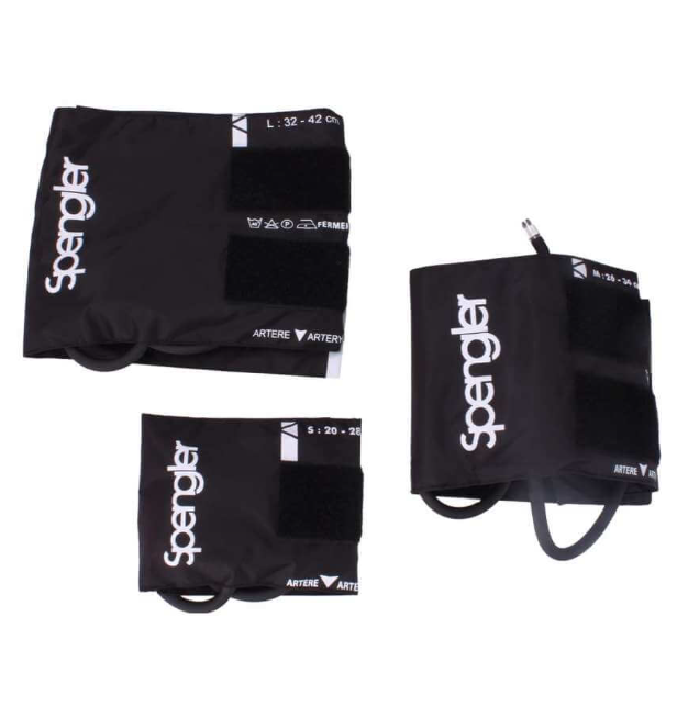 TENSIOMETRE LIAN® NANO SPENGLER 3 BRASSARDS : ADULTE, ENFANT ET LARGE – Image 3