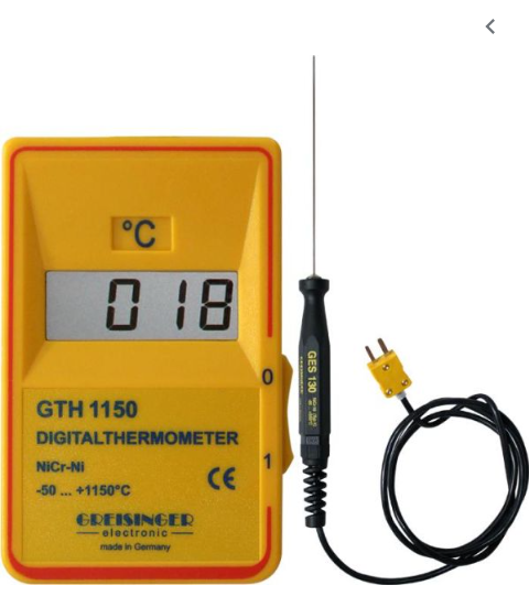 THERMOMETRE NUMERIQUE DE HAUTE PRECISION GTH HAUTE TEMPERATURE GREISINGER – Image 7