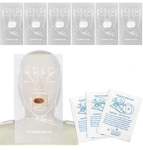 MASQUE DE CPR, KIT BOUCHE A BOUCHE – Image 2