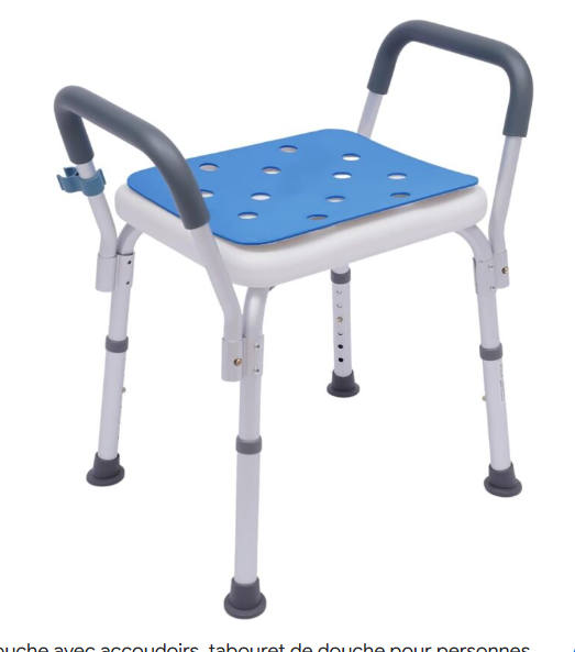 TABOURET/ CHAISE DE DOUCHE REGLABLE – Image 3