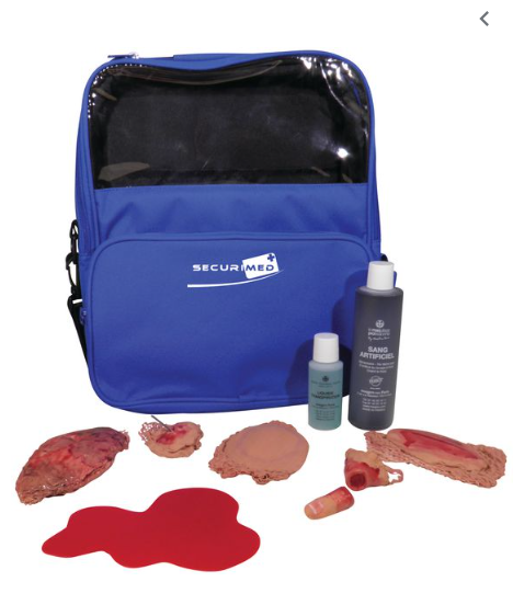 KIT DE BLESSURE (PLAIES) 5-7 FAUSSES PLAIES – Image 2