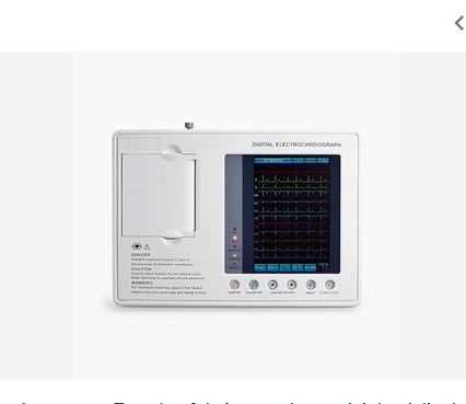 ECG ELECTROCARDIOGRAPHE