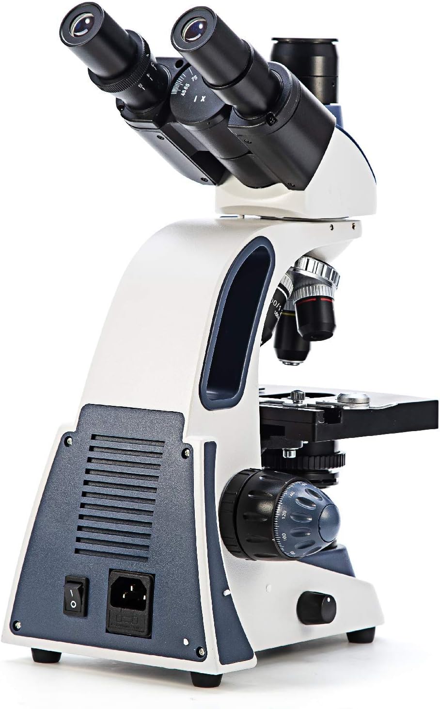 MICROSCOPE TRINOCULAIRE SW380T AVEC CAMERA 40X-2500X – Image 7