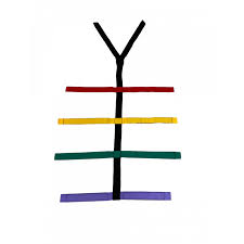 SANGLE SCRATCH ARAIGNEE MULTICOLORE – Image 4