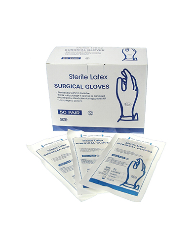 GANTS DE CHIRURGIE STERILES BOITE DE 50 PAIRES – Image 6