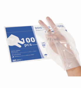 DOIGTIERS PLASTIQUES SACHET DE 100