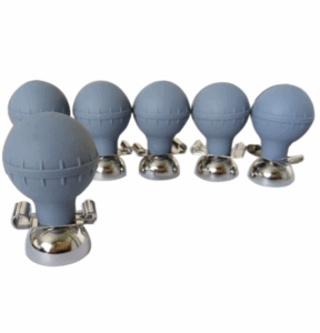 ELECTRODES ECG PAR ASPIRATION LOT DE 6