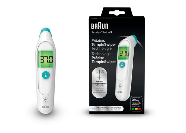 THERMOMETRE BRAUN SENSIAN 5 SWIPE BST200 – Image 3