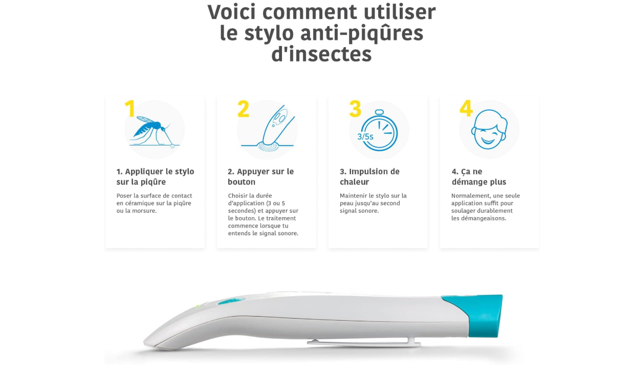 STYLO POUR PIQURES D'INSECTES – Image 2