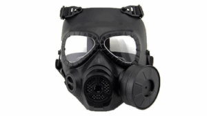 MASQUE FACIAL TACTIQUE A GAZ ANTIBUE