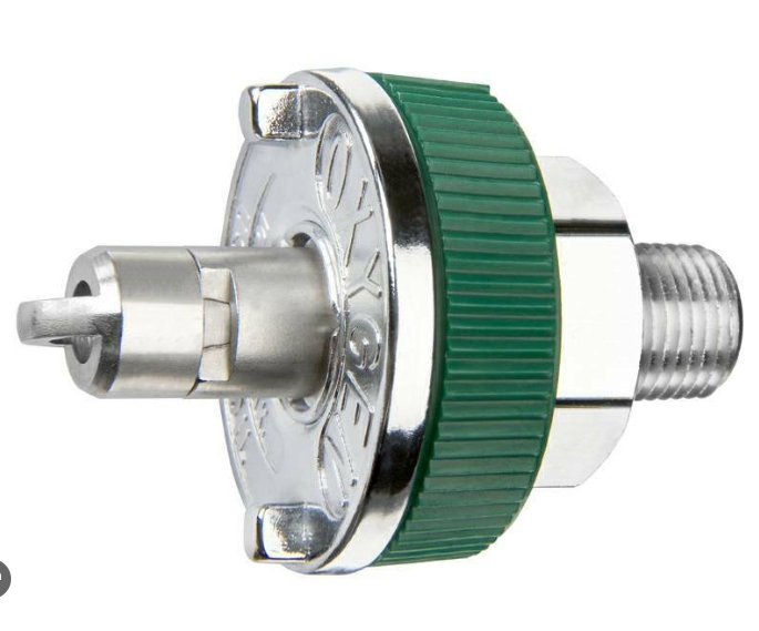 RACCORD DE GAZ A CONNEXION RAPIDE MALE-OXYGENE – Image 2