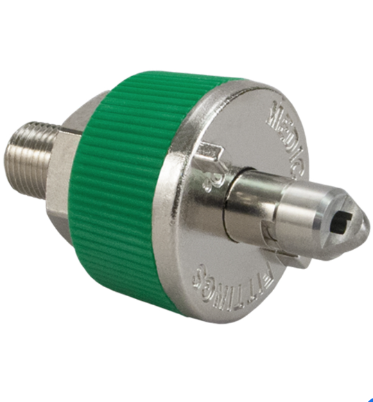 RACCORD DE GAZ A CONNEXION RAPIDE MALE-OXYGENE – Image 3