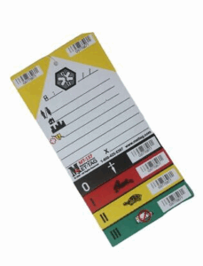 METTAG - ÉTIQUETTES DE TRIAGE STANDARD