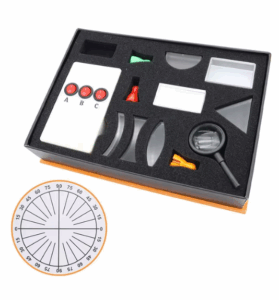 ENSEMBLE D'OPTIQUES A PRISME