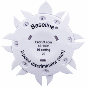 TEST TACTILE DISCRIMINATEUR A DEUX POINTS