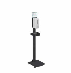 DISTRIBUTEUR AUTOMATIQUE DE DESINFECTANT LIQUIDE AVEC SUPPORT AU SOL