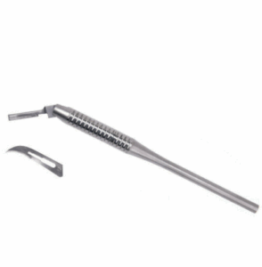 MANCHE DE SCALPEL N°3 REGLABLE  A 180°