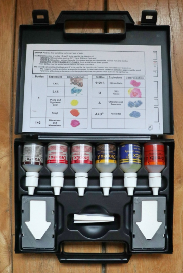 KIT DE DETECTION D"EXPLOSIFS DROPEX – Image 3