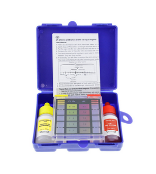 POOL TEST / KIT DE TEST POUR CHLORE ET PH AVEC DPD ET PHENOL – Image 3