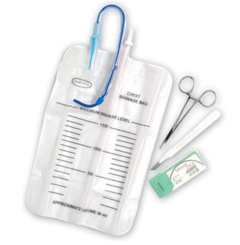 KIT DE DRAINAGE THORACIQUE PORTEX
