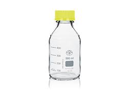 FLACON EN VERRE PYREX GRADUE AVEC FILETAGE GL45 – Image 4