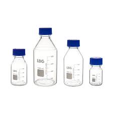 FLACON EN VERRE PYREX GRADUE AVEC FILETAGE GL45 – Image 7