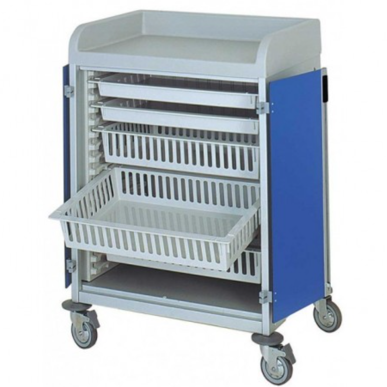 CHARIOT DE TRANSPORT MODULABLES À ROULETTE/ CHARIOT MOBILE DE STOCKAGE ET DE DISTRIBUTION – Image 5