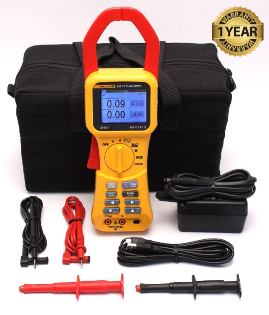 MULTIMETRE/WATTMETRE FLUKE 345 – Image 4