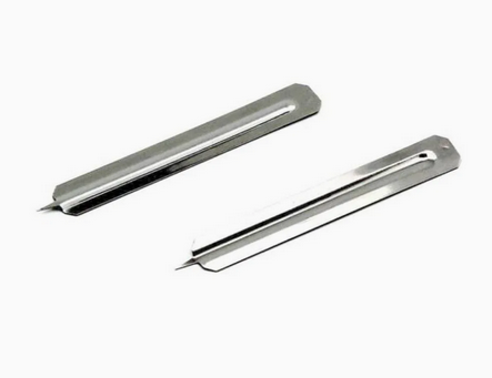 LANCETTE EN INOX OU METALLIQUE / SCARIFICATEUR MEDICAL – Image 5