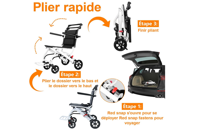 FAUTEUIL ROULANT POUR ENFANTS – Image 3